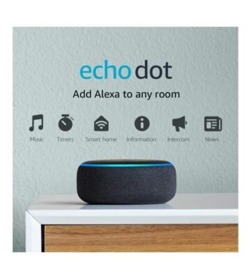 Echo Dot (3rd Gen. 2018 release) ?C Smart speaker with Alexa ?C Charcoal